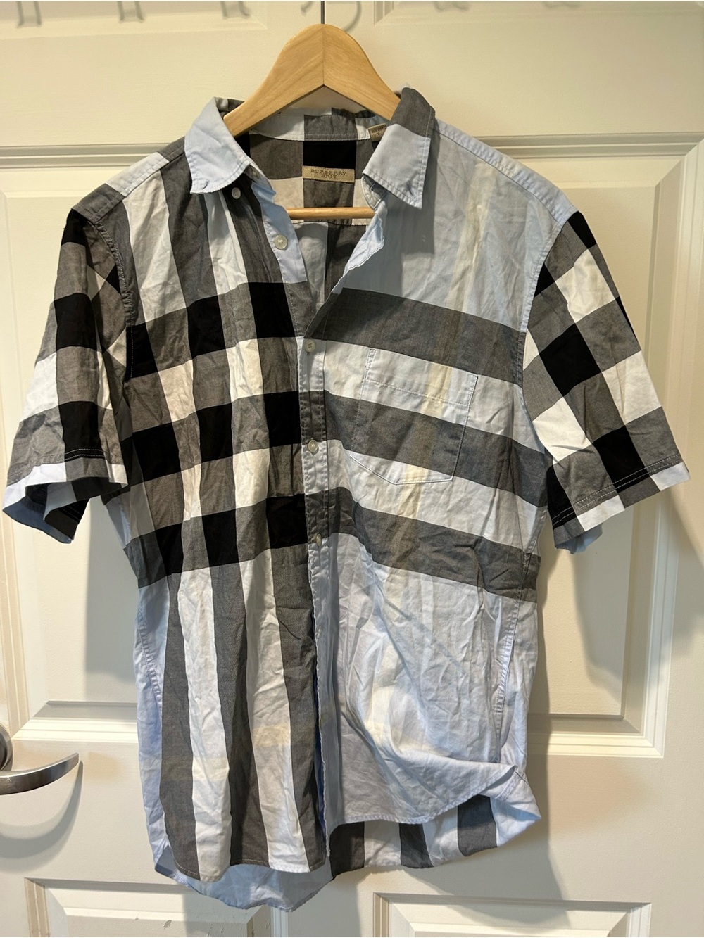 Burberry Men’s Button-Down Shirt - 100% Cotton - Picture 2 of 9